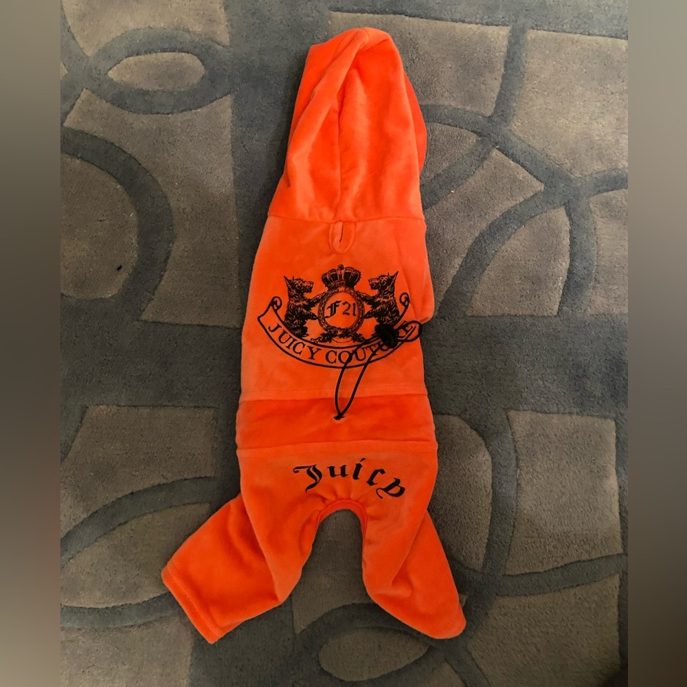Juicy Couture small dog tracksuit